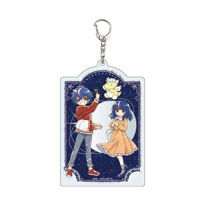 Cardfight!! Vanguard DivineZ - Deka Acrylic Key Chain Design B (GraffArt)