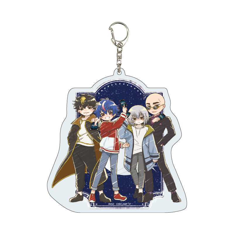 Cardfight!! Vanguard DivineZ - Deka Acrylic Key Chain Design D (GraffArt)